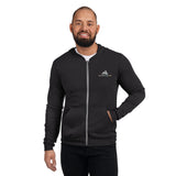 Sledaddicz Embroidered Lightweight Zip-Up Hoodie