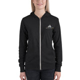 Sledaddicz Embroidered Lightweight Zip-Up Hoodie