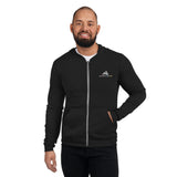 Sledaddicz Embroidered Lightweight Zip-Up Hoodie