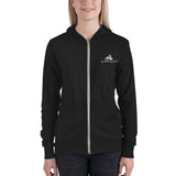 Sledaddicz Embroidered Lightweight Zip-Up Hoodie