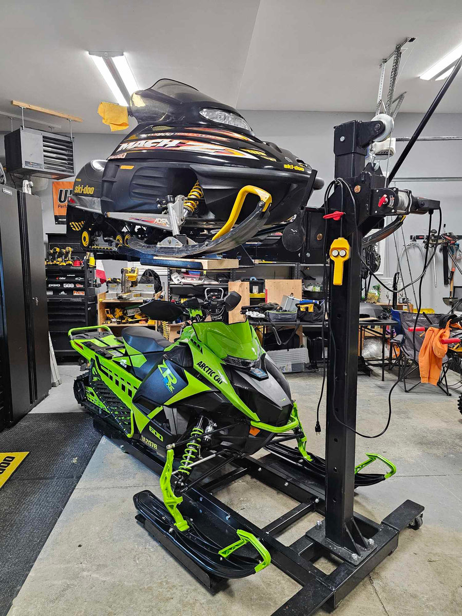 Snowmobile Atv Storage Rack
