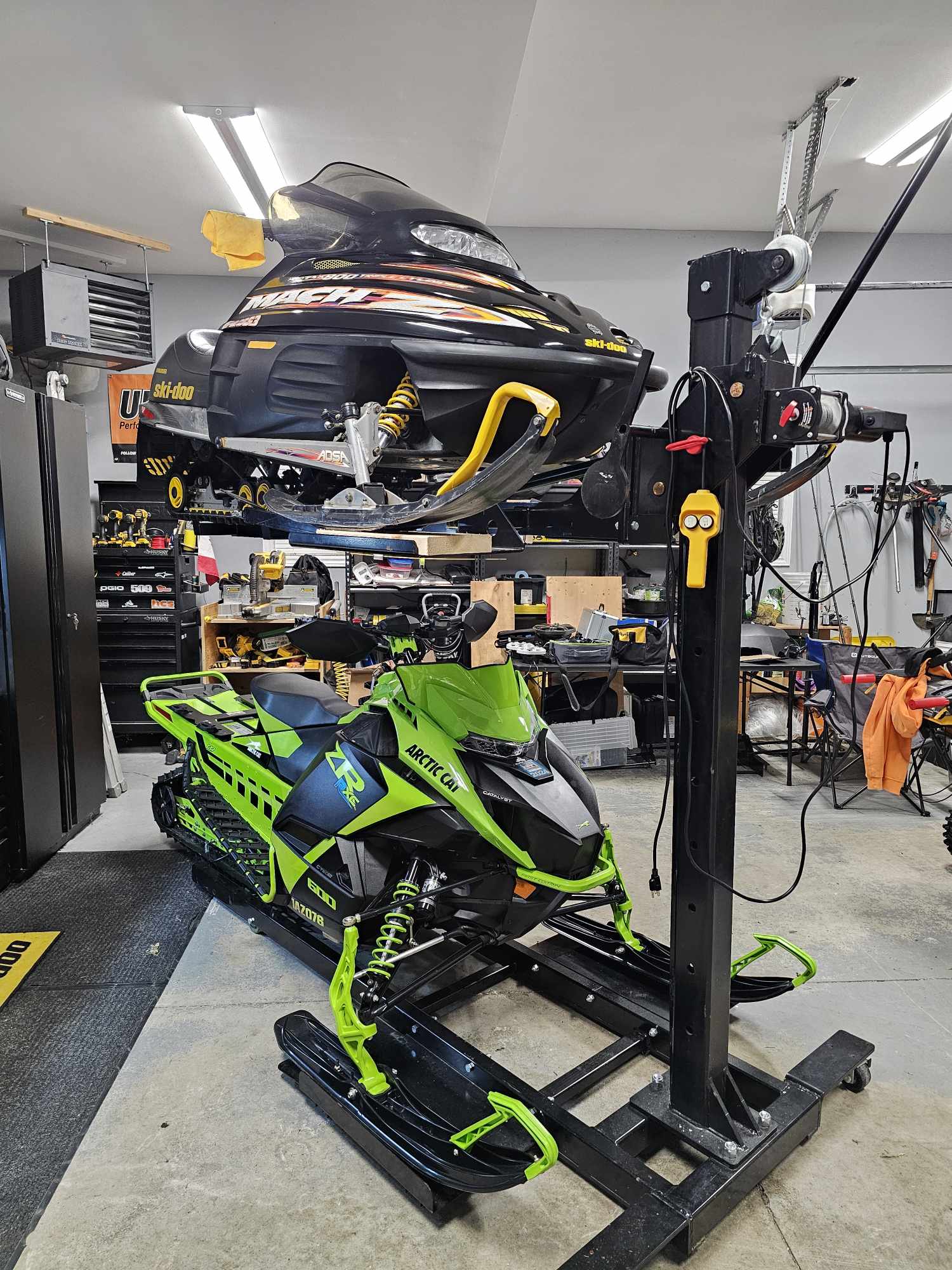 PowerLift Snowmobile and ATV Hoist – Sledaddicz