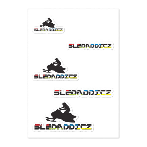 Sledaddicz Indoor Sticker sheet